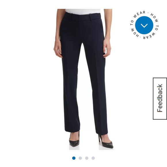 Tommy Hilfiger Women’s Straight Leg Dress Pants - Picture 1 of 6